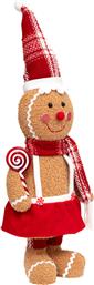 ΧΡΙΣΤΟΥΓΕΝΝΙΑΤΙΚΟ ΛΟΥΤΡΙΝΟ (21X12X49) A-S GINGERBREAD GIRL 208408 SPITISHOP