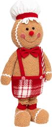 ΧΡΙΣΤΟΥΓΕΝΝΙΑΤΙΚΟ ΛΟΥΤΡΙΝΟ (23X13X61) A-S GINGERBREAD BOY 208409 SPITISHOP
