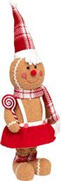 ΧΡΙΣΤΟΥΓΕΝΝΙΑΤΙΚΟ ΛΟΥΤΡΙΝΟ (23X13X61) A-S GINGERBREAD GIRL 208409 SPITISHOP