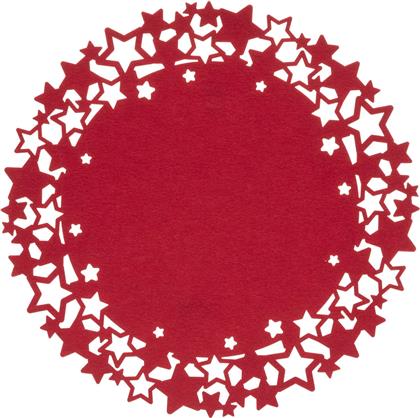 ΧΡΙΣΤΟΥΓΕΝΝΙΑΤΙΚΟ ΣΟΥΠΛΑ (Φ38) A-S FELT STAR 183365 SPITISHOP από το SPITISHOP