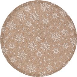 ΧΡΙΣΤΟΥΓΕΝΝΙΑΤΙΚΟ ΣΟΥΠΛΑ (Φ38) A-S WHITE SNOWFLAKE 208502C SPITISHOP