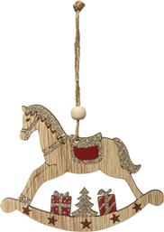 ΧΡΙΣΤΟΥΓΕΝΝΙΑΤΙΚΟ ΣΤΟΛΙΔΙ (11X10) A-S WOODEN ROCKING HORSE 175903 SPITISHOP