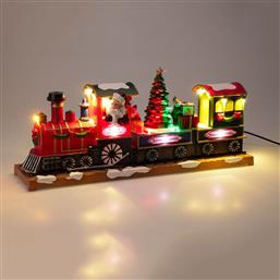 ΧΡΙΣΤΟΥΓΕΝΝΙΑΤΙΚΟ ΤΡΕΝΑΚΙ ΜΕ LED & ΚΙΝΗΣΗ (38X10.1X16.1) K-M TREE AJG000020 SPITISHOP