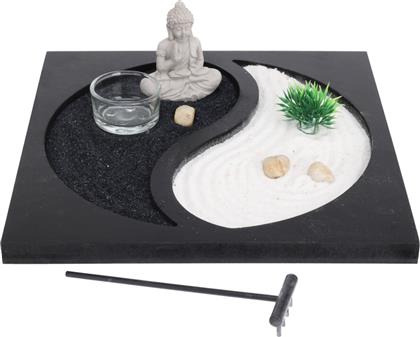 ΔΙΑΚΟΣΜΗΤΙΚΟ ΧΩΡΟΥ (23.7X23.7X7) Κ-Μ BUDDHA ZEN GRADEN HZ1952620 SPITISHOP