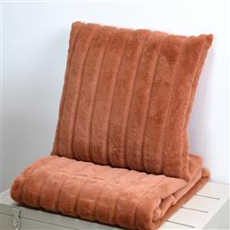 ΔΙΑΚΟΣΜΗΤΙΚΟ ΜΑΞΙΛΑΡΙ FLEECE 2 ΟΨΕΩΝ (45X45) S-F FLUFFY ROUX C1B344006 SPITISHOP
