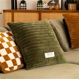 ΔΙΑΚΟΣΜΗΤΙΚΟ ΜΑΞΙΛΑΡΙ FLEECE (45X45) A-S FAMILY CORNER KHAKI 204455B SPITISHOP