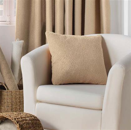 ΔΙΑΚΟΣΜΗΤΙΚΟ ΜΑΞΙΛΑΡΙ FLEECE (45X45) L-C WOOLY BEIGE 1612086 SPITISHOP