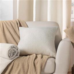 ΔΙΑΚΟΣΜΗΤΙΚΟ ΜΑΞΙΛΑΡΙ FLEECE (45X45) L-C WOOLY NATUREL 1612087 SPITISHOP