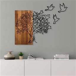 ΔΙΑΚΟΣΜΗΤΙΚΟ ΤΟΙΧΟΥ (61X58) A-G TREE AND BIRDS 891TNL2348 SPITISHOP