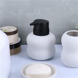 DISPENSER ΜΠΑΝΙΟΥ 300ML (Φ10X13) T-D ROUND WHITE 62167100 SPITISHOP