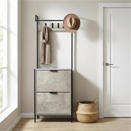 ΕΠΙΠΛΟ ΕΙΣΟΔΟΥ - ΠΑΠΟΥΤΣΟΘΗΚΗ 12 ΘΕΣΕΩΝ (60X26X172) SAPIENTE CEMENT SPITISHOP