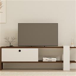 ΕΠΙΠΛΟ ΤΗΛΕΟΡΑΣΗΣ (120X25X36.8) A-G GAYE 835PUQ3025 WALNUT/WHITE SPITISHOP