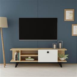 ΕΠΙΠΛΟ ΤΗΛΕΟΡΑΣΗΣ (120X29.6X45) A-G IDIL 475OLV1105 OAK SPITISHOP