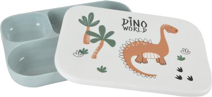 ΦΑΓΗΤΟΔΟΧΕΙΟ ΜΕ ΧΩΡΙΣΜΑ (25.5X18.5X4) L-C DINO WORLD 6REP306 SPITISHOP