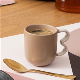 ΦΛΥΤΖΑΝΙ ESPRESSO 120ML S-D WAVY BLISS 196455 BEIGE SPITISHOP