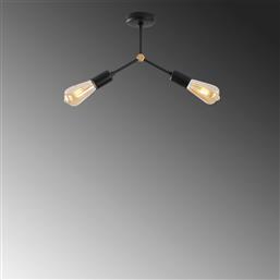 ΦΩΤΙΣΤΙΚΟ ΟΡΟΦΗΣ ΔΙΦΩΤΟ A-G SPARROW 584TTM1255 BLACK SPITISHOP