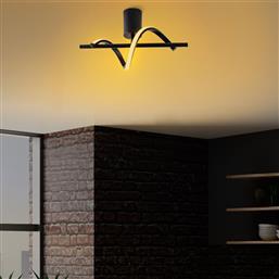 ΦΩΤΙΣΤΙΚΟ ΟΡΟΦΗΣ ΜΟΝΟΦΩΤΟ LED A-G LIKMA 119FRS1509 BLACK SPITISHOP