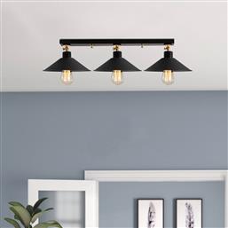 ΦΩΤΙΣΤΙΚΟ ΟΡΟΦΗΣ ΤΡΙΦΩΤΟ A-G BERCESTE 525NOR1302 BLACK SPITISHOP