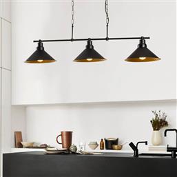 ΦΩΤΙΣΤΙΚΟ ΟΡΟΦΗΣ ΤΡΙΦΩΤΟ A-G SIVANI 536NTD1149 BLACK SPITISHOP