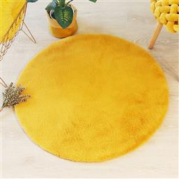 ΓΟΥΝΙΝΟ ΣΤΡΟΓΓΥΛΟ ΠΑΤΑΚΙ (Φ80) A-S RUG FUR OCHRE 172421R SPITISHOP