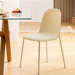 ΚΑΡΕΚΛΑ ΤΡΑΠΕΖΑΡΙΑΣ (44.5X51X79) A-S ASAN CREAM 207300B SPITISHOP