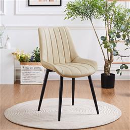 ΚΑΡΕΚΛΑ ΤΡΑΠΕΖΑΡΙΑΣ (51X61X86) FLAVIO BEIGE SPITISHOP