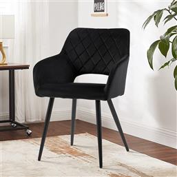 ΚΑΡΕΚΛΑ ΤΡΑΠΕΖΑΡΙΑΣ (56X59.5X84) REGAL BLACK SPITISHOP