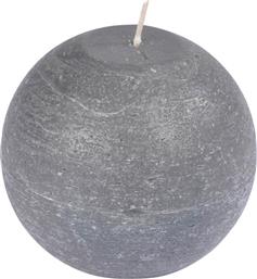 ΚΕΡΙ (Φ10X9) L-C RUSTIQUE BALL DARK GREY 6BPB005GF SPITISHOP