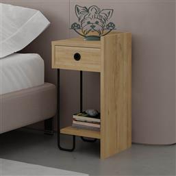 ΚΟΜΟΔΙΝΟ ΔΕΞΙ (32X30X61) A-G SIRIUS RIGHT 776HMS3437 OAK SPITISHOP