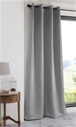 ΚΟΥΡΤΙΝΑ (135X250) ΜΕ ΤΡΟΥΚΣ S-F NOTTE GRIS R61840005 SPITISHOP