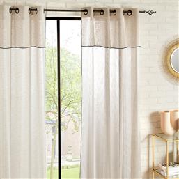 ΚΟΥΡΤΙΝΑ (140X240) ΜΕ ΤΡΟΥΚΣ A-S FRED LINEN 196204B SPITISHOP