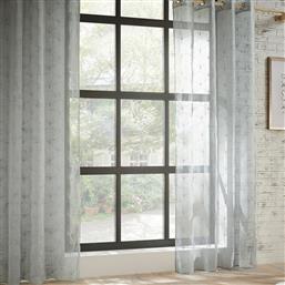 ΚΟΥΡΤΙΝΑ (140X240) ΜΕ ΤΡΟΥΚΣ A-S MIA GREY 178580B SPITISHOP