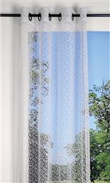 ΚΟΥΡΤΙΝΑ ΔΙΧΤΥ (140X250) ΜΕ ΤΡΟΥΚΣ S-F SPIDER BLANC R66505001VL SPITISHOP