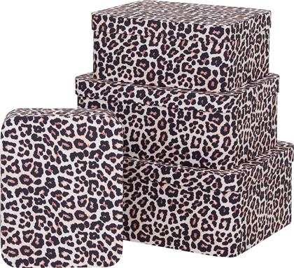 ΚΟΥΤΙΑ ΑΠΟΘΗΚΕΥΣΗΣ (ΣΕΤ 4ΤΜΧ) F-V POLYBOX LEOPARD 212715 SPITISHOP