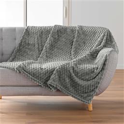 ΚΟΥΒΕΡΤΑ ΚΑΝΑΠΕ FLEECE (125X150) L-C MINI FROSTY GRIS 1612811 SPITISHOP