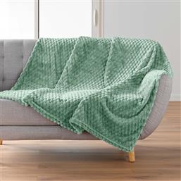ΚΟΥΒΕΡΤΑ ΚΑΝΑΠΕ FLEECE (125X150) L-C MINI FROSTY SAUGE 1612819 SPITISHOP