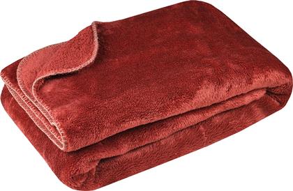 ΚΟΥΒΕΡΤΑ ΚΑΝΑΠΕ FLEECE (130X160) S-F CALIN GRENACHE P2B343007 SPITISHOP