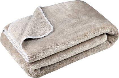 ΚΟΥΒΕΡΤΑ ΚΑΝΑΠΕ FLEECE (130X160) S-F CALIN NATUREL P2B343005 SPITISHOP