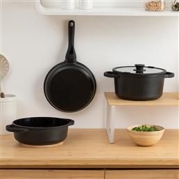 ΜΑΓΕΙΡΙΚΑ ΣΚΕΥΗ (ΣΕΤ 6ΤΜΧ) ΧΥΤΟΥ ΑΛΟΥΜΙΝΙΟΥ F-V BATTERY 209612 SPITISHOP