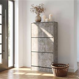 ΠΑΠΟΥΤΣΟΘΗΚΗ ΜΕ 3 ΡΑΦΙΑ/18 ΘΕΣΕΩΝ (63X24X120) SLIMLINE CEMENT SPITISHOP