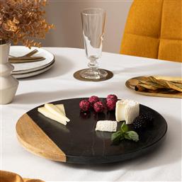 ΠΕΡΙΣΤΡΕΦΟΜΕΝΟ ΠΛΑΤΩ ΣΕΡΒΙΡΙΣΜΑΤΟΣ (Φ30) S-D MARBLE BLACK 173704B SPITISHOP