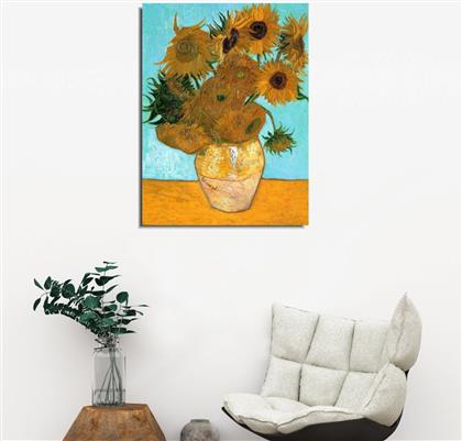 ΠΙΝΑΚΑΣ (30X40) A-G VASE WITH TWELVE SUNFLOWERS VAN GOGH 265VGA1063 SPITISHOP