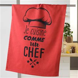 ΠΟΤΗΡΟΠΑΝΟ (50X70) L-C COMME UN CHEF ROUGE 1731214 SPITISHOP