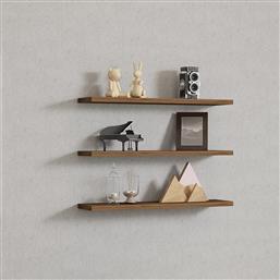ΡΑΦΙΑ ΤΟΙΧΟΥ (ΣΕΤ 3ΤΜΧ) A-G BOSS 835PUQ1659 WALNUT SPITISHOP