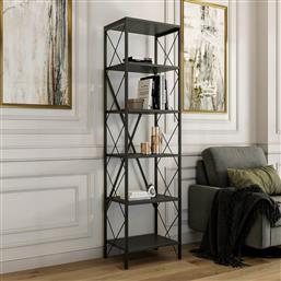 ΡΑΦΙΕΡΑ ΔΑΠΕΔΟΥ 5 ΘΕΣΕΩΝ (50X30X180) A-G SUADIYE 854KLN3613 ANTHRACITE SPITISHOP