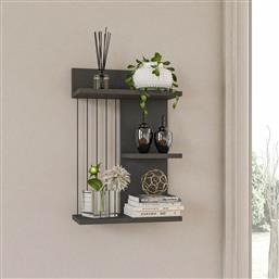 ΡΑΦΙΕΡΑ ΤΟΙΧΟΥ (40X19X60) A-G KINIK 854KLN1739 ANTHRACITE SPITISHOP