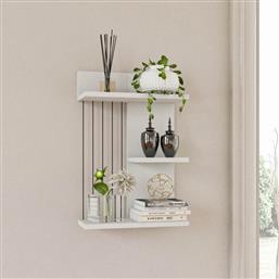 ΡΑΦΙΕΡΑ ΤΟΙΧΟΥ (40X19X60) A-G KINIK 854KLN1740 WHITE SPITISHOP