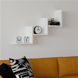 ΡΑΦΙΕΡΑ ΤΟΙΧΟΥ (90X19.6X60) A-G MIST 835PUQ2837 WHITE SPITISHOP