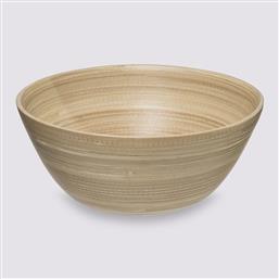 ΣΑΛΑΤΙΕΡΑ (Φ25X8.5) F-V SALAD BOWL NATURAL 154104G SPITISHOP