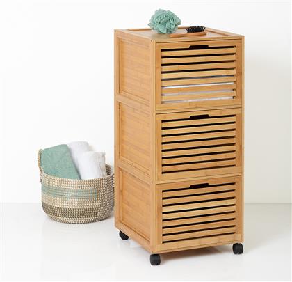 ΣΥΡΤΑΡΙΕΡΑ 3 ΘΕΣΕΩΝ ΜΕ ΡΟΔΑΚΙΑ (41X41X93) F-V SICELA 160824 SPITISHOP